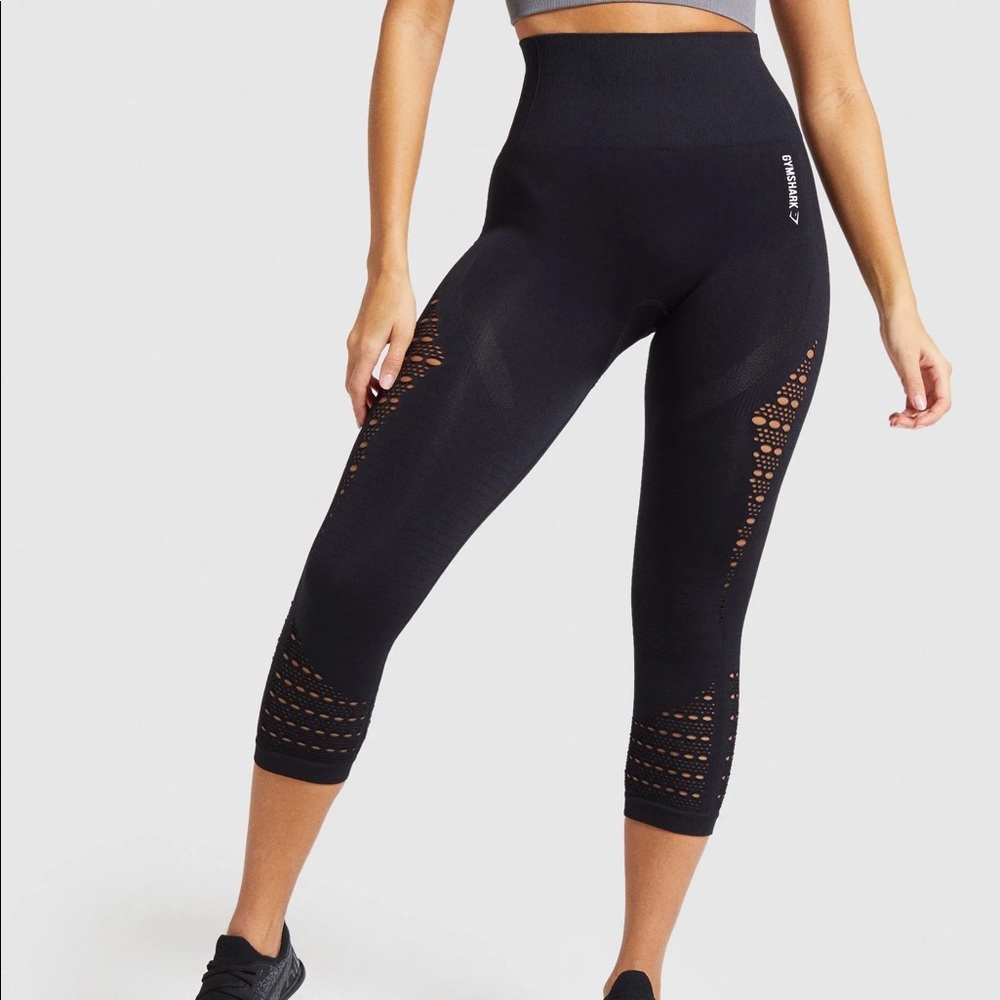 Gymshark Energy + Seamless cropped leggings